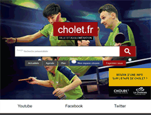 Tablet Screenshot of cholet.fr